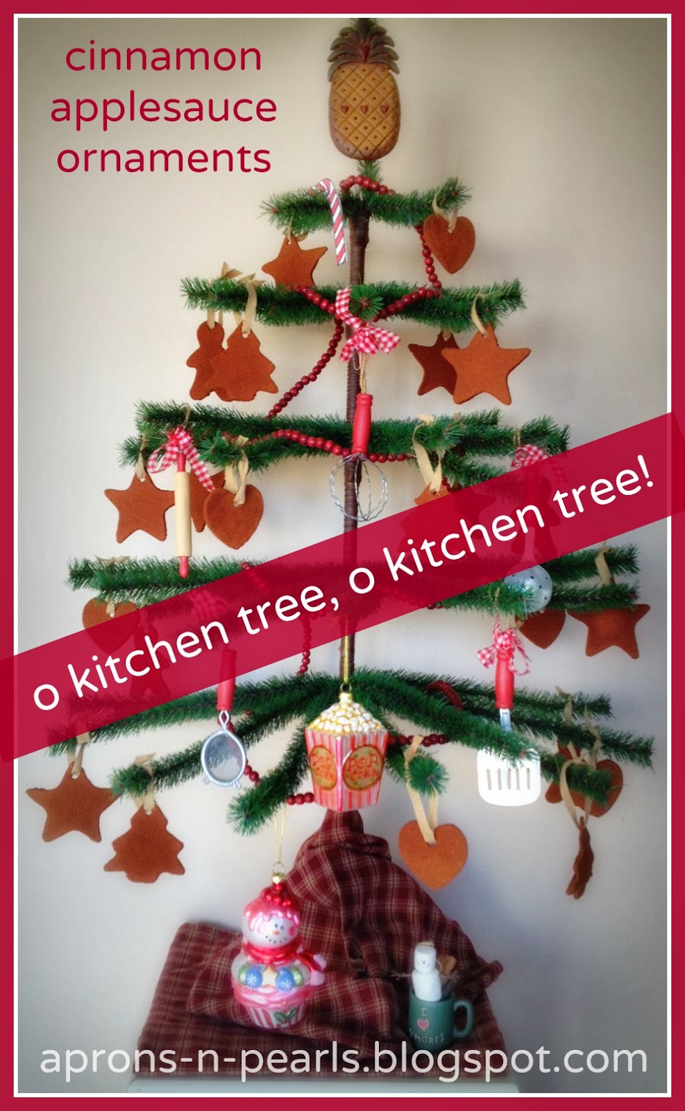 Cinnamon Applesauce Ornaments Aprons 'n Pearls