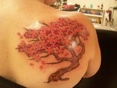The beauty and delicate nature of a cherry blossom Tattoos