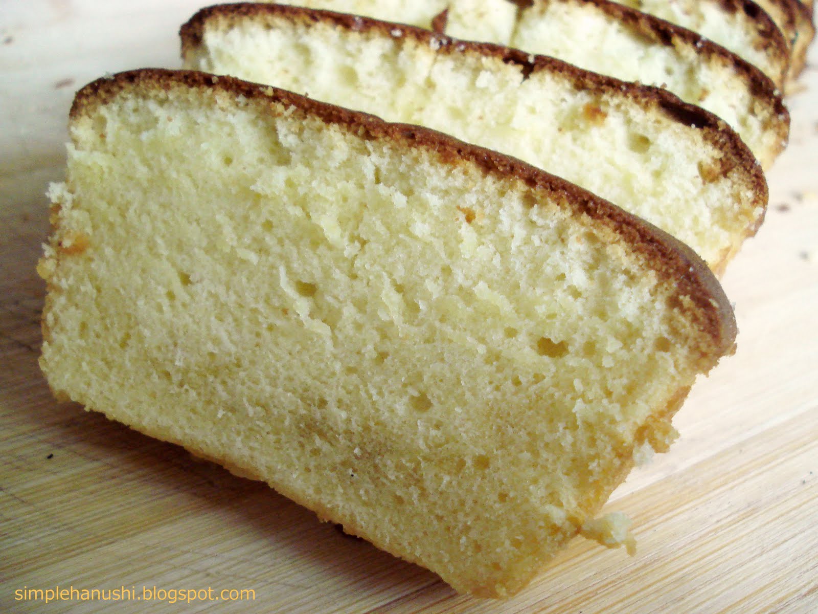 Simply Hanushi Condensed Milk Pound Cake