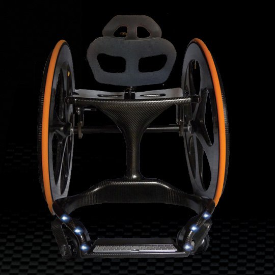 Carbon Black Wheelchair | Handi'n'Happy: Travelling with Disability