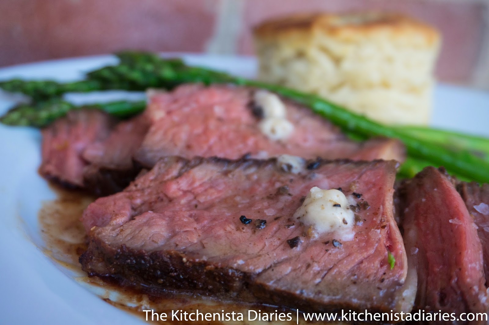 Truffle Butter Rib Eye Steak Reverse Sear Method The Kitchenista