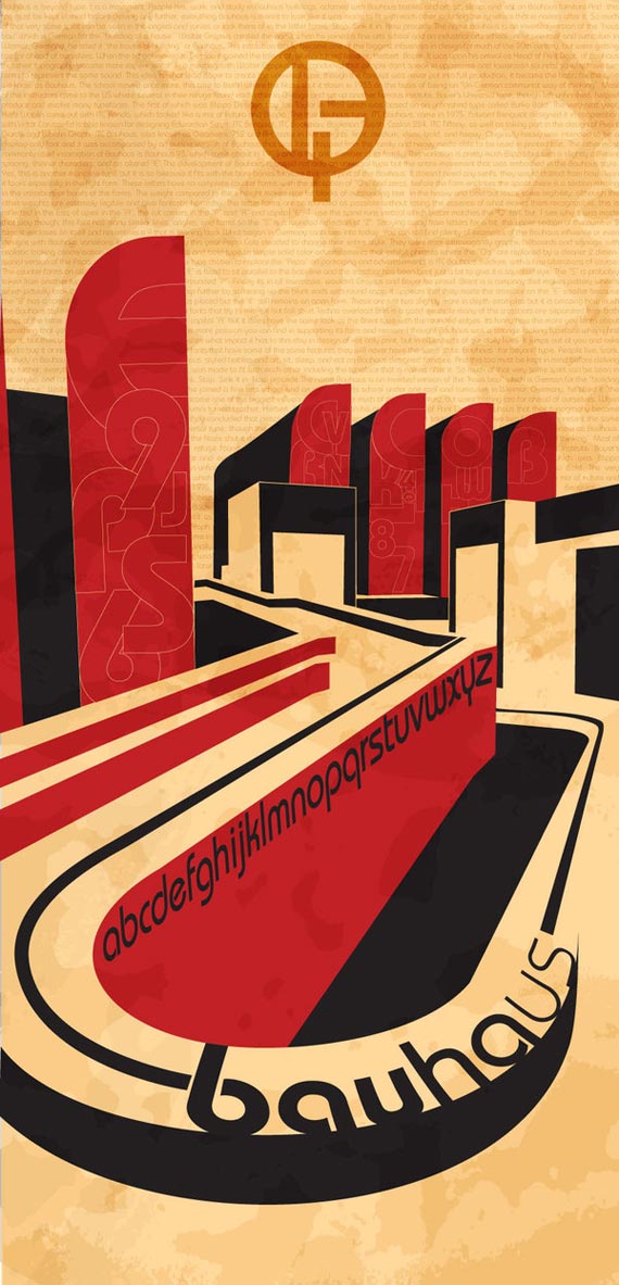 Bauhaus Poster Bauhaus-inspired Poster