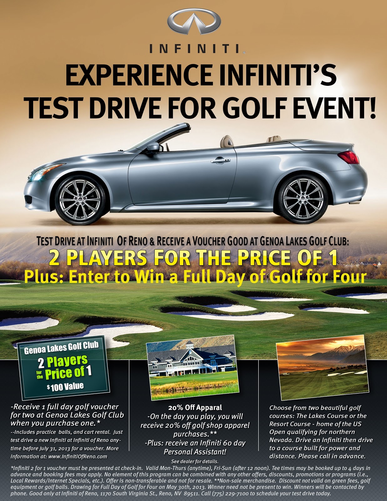 Infiniti of Reno Dealership Grand Opening Celebration New & Used high