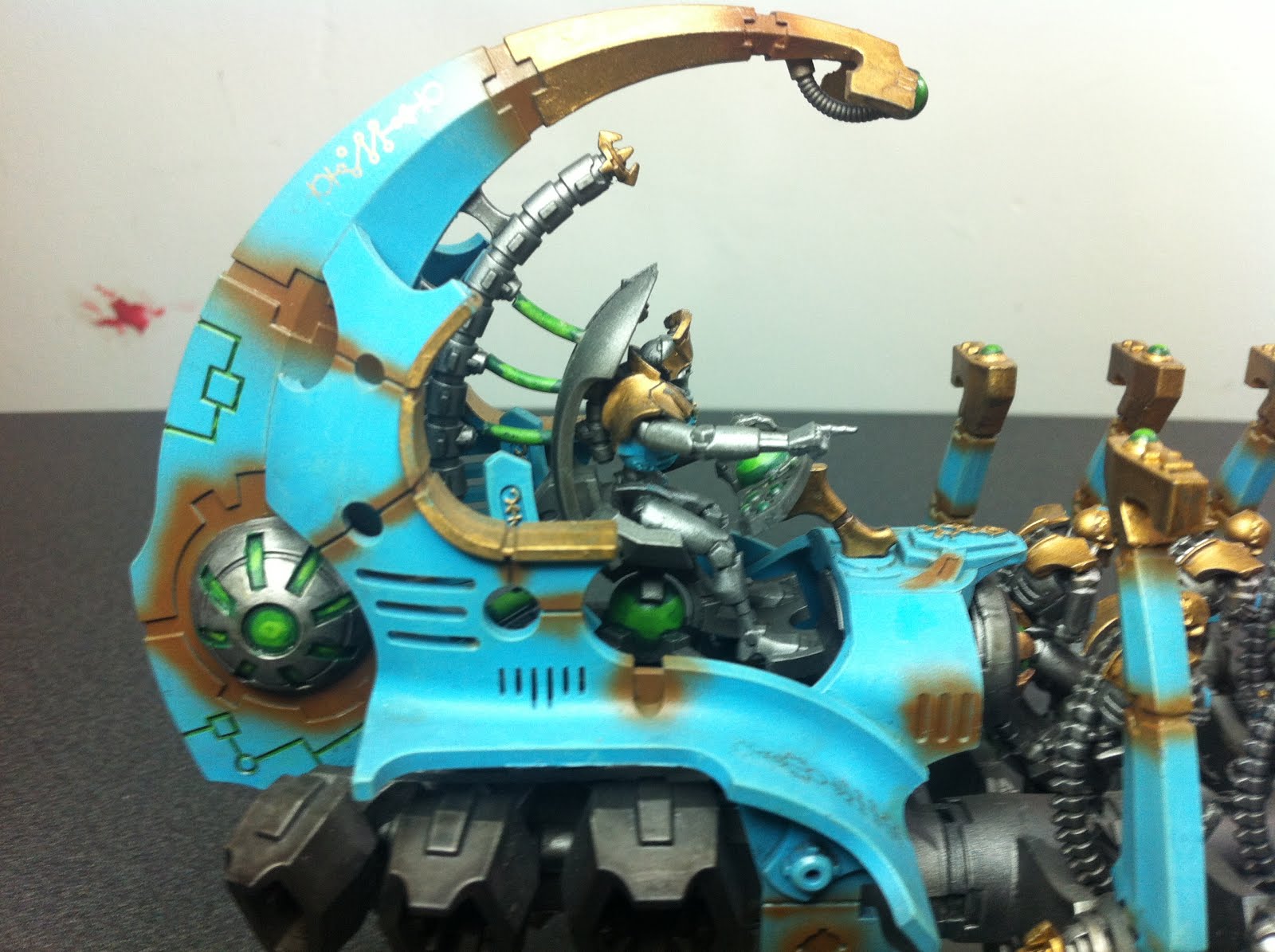 Alagard's 40k Necron Ghost Ark Nihilakh Dynasty