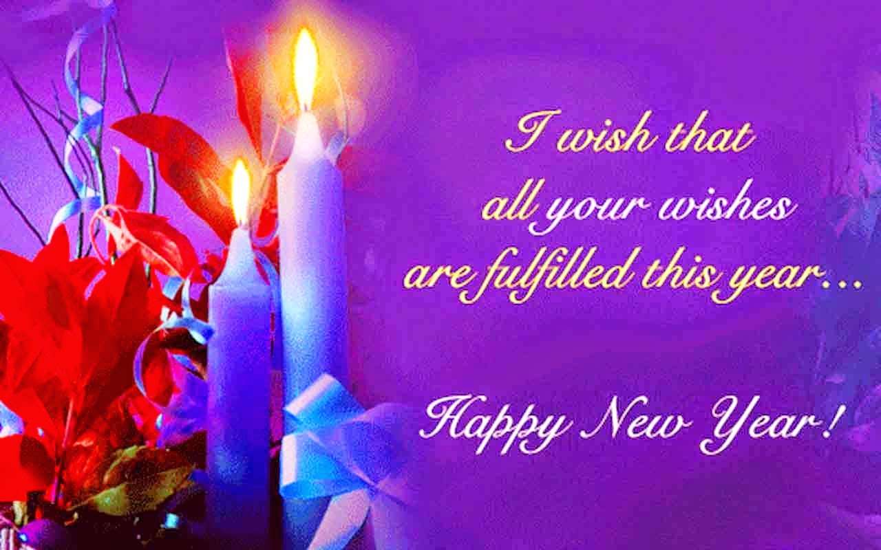 Happy New Year greetings - playing friends Happy New Year greetings - playing friends