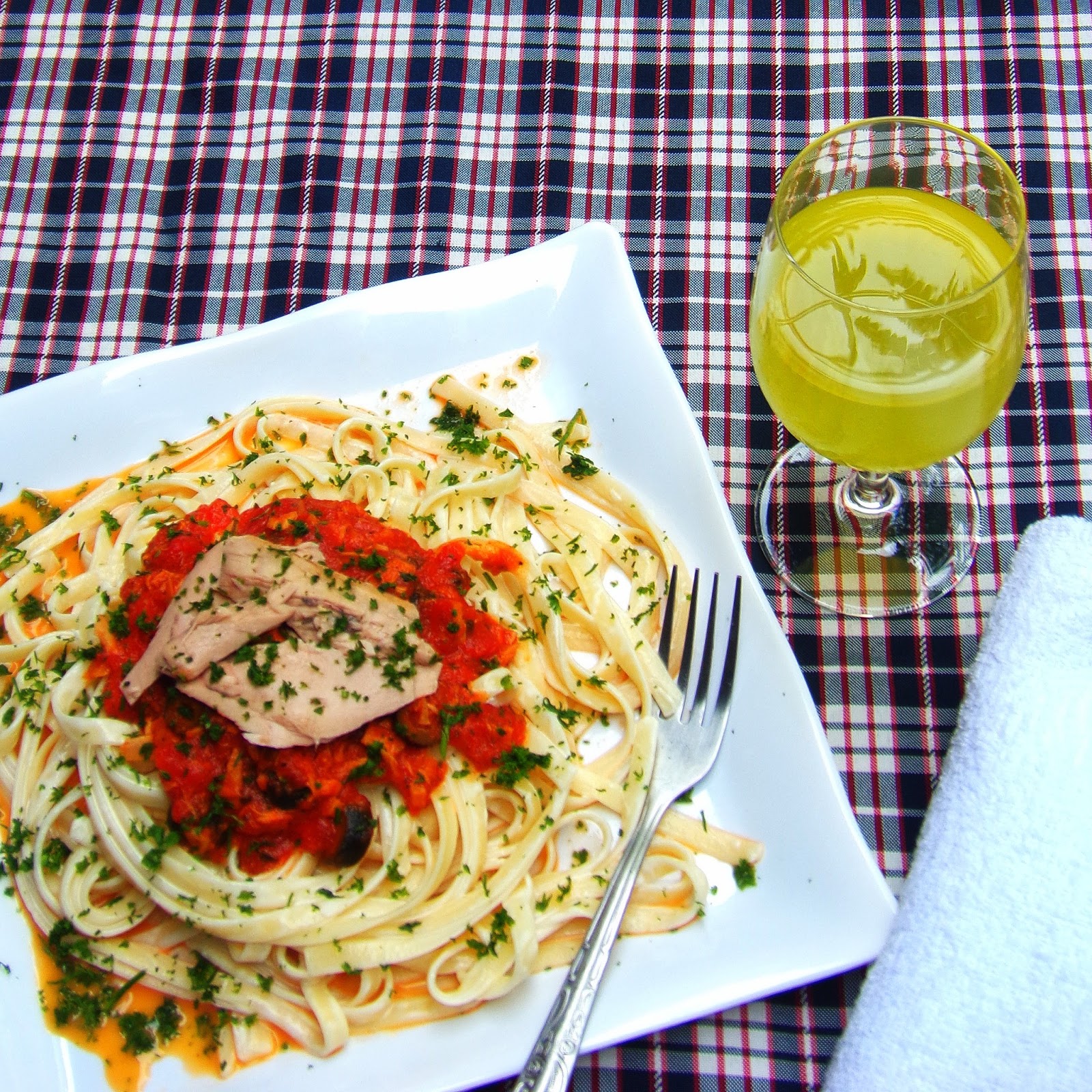 Creamy Pasta in Tuna Marina Sauce