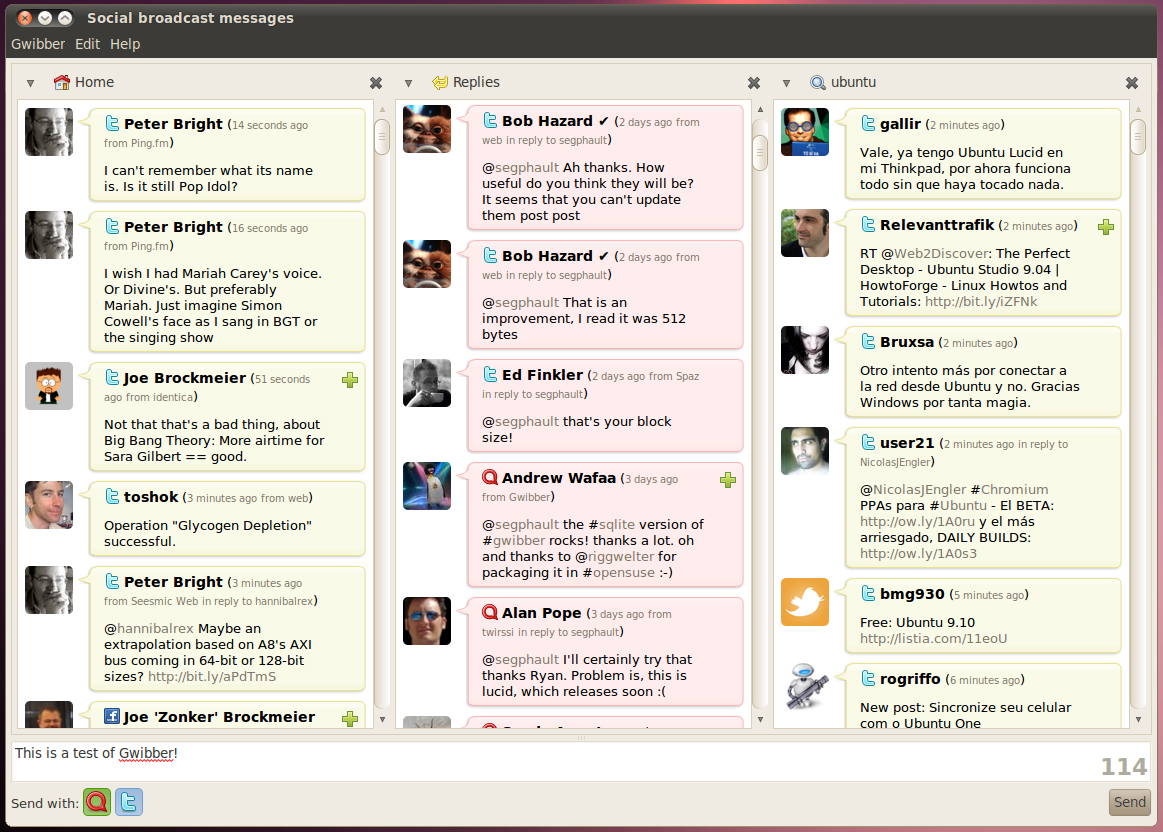 Install Gwibber Fedora Install Gwibber Fedora