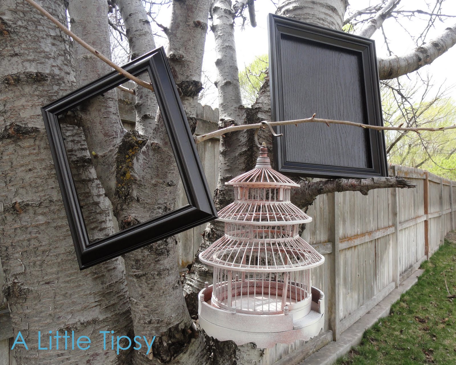 DIY Under 5 Bird Cage A Little Tipsy
