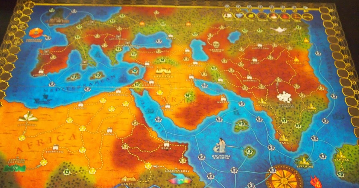 Tales of the Arabian Nights, Board Game