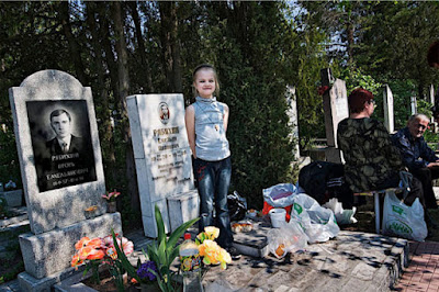 fotografia picnic con muertos