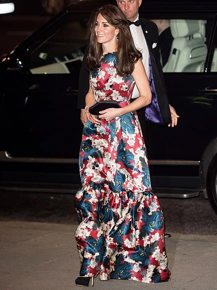 Catherine, Duchess of Cambridge attends the 100WHF 2015 (Women in Hedge Funds) Gala Dinner at the Victoria and Albert Museum for the benefit of The Art Room