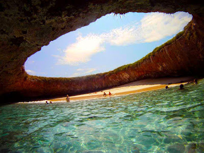 Marietas, Islas Marietas, Islands Marietas, Mexico, Hidden beach, praia escondida