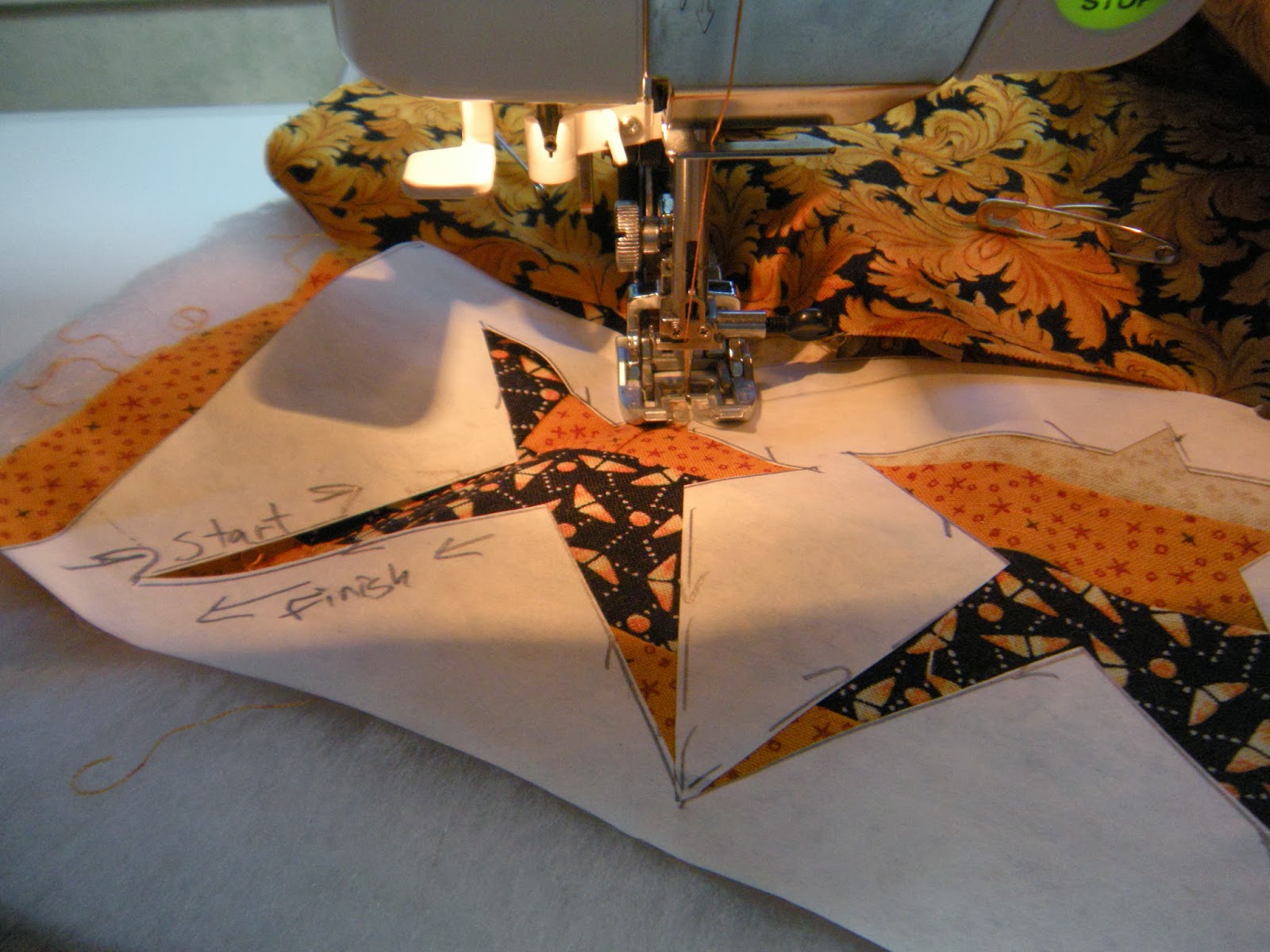 Life in the Scrapatch Quilting with Freezer Paper Templates