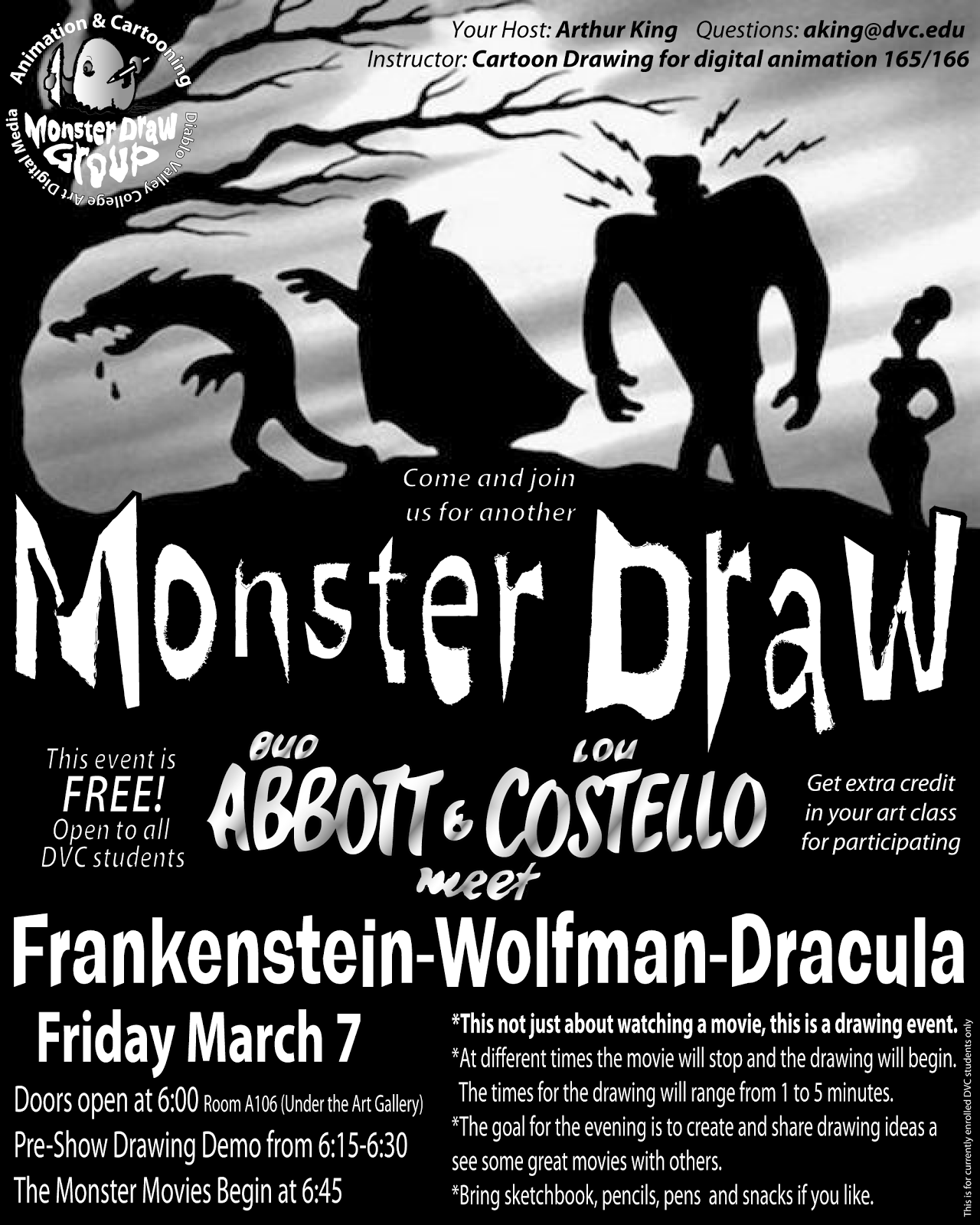 Monster Draw Great Vintage Monster book to check out