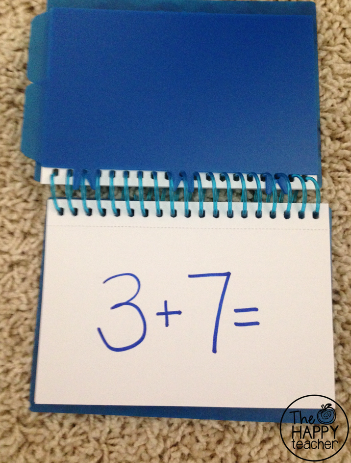 Math Facts Flip Book TheHappyTeacher