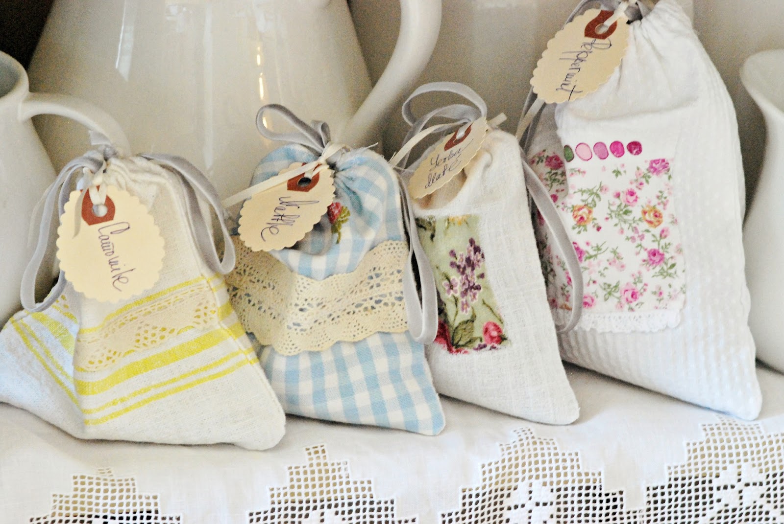 Sylvia's Simple Life Drawstring Herb Bags