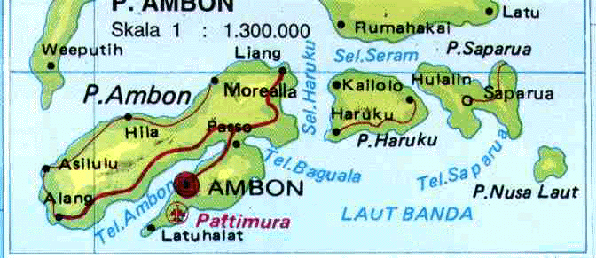 Ambon Map