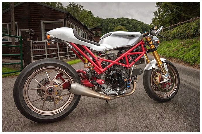 Ducati Monster Sr2 Cafe Racer Grease N Gas