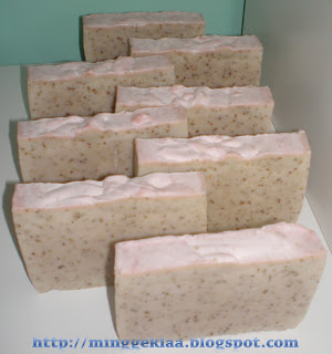 Frosted Strawberry Cold Processed Handmade Soap