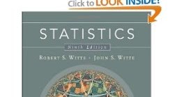 Statistics 10th Edition Witte Pdf Free