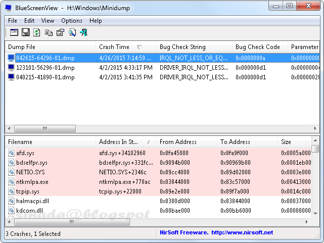 nirsoft blue scree nview nirsoft blue scree nview