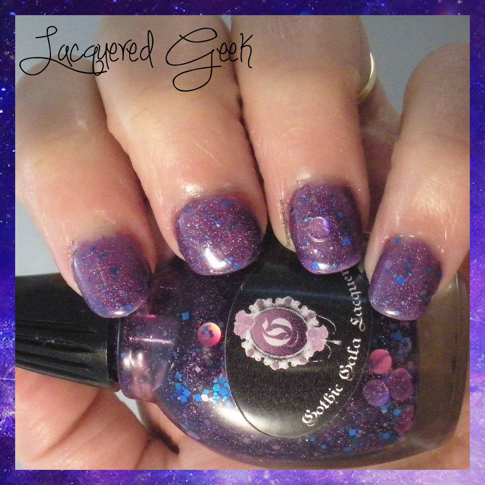 Gothic Gala Lacquer Cosmo Spacely swatch