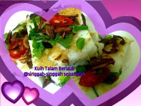 Kuih Talam Berlauk Resepi 90an Waktu Solat Dot Net
