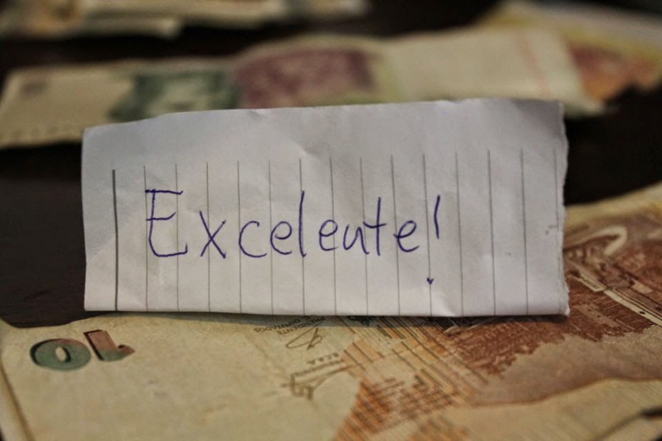 Bello mensaje, mucho mejor que un billete de tres pesos!!!!!!