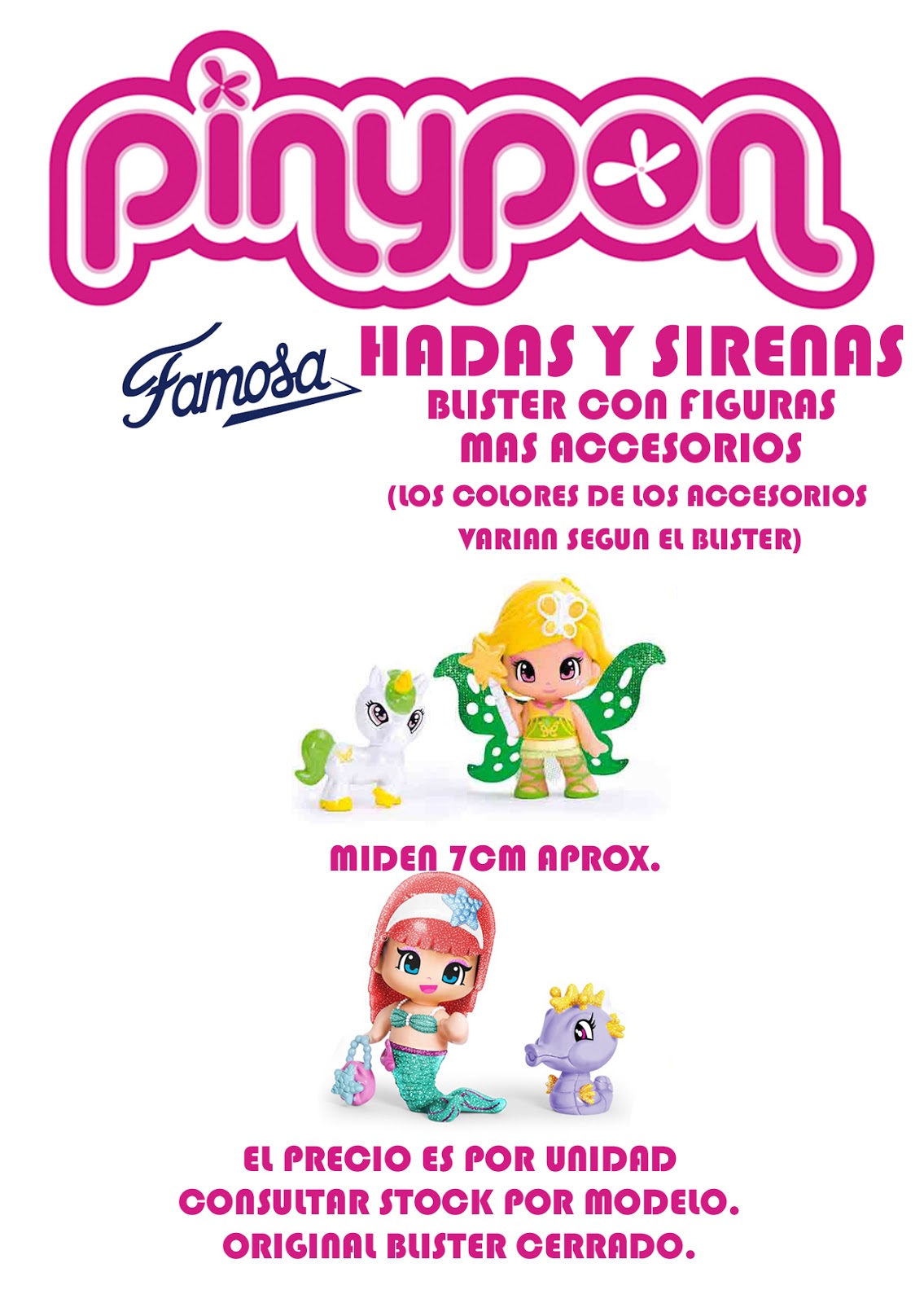 pinypon hadas y unicornios