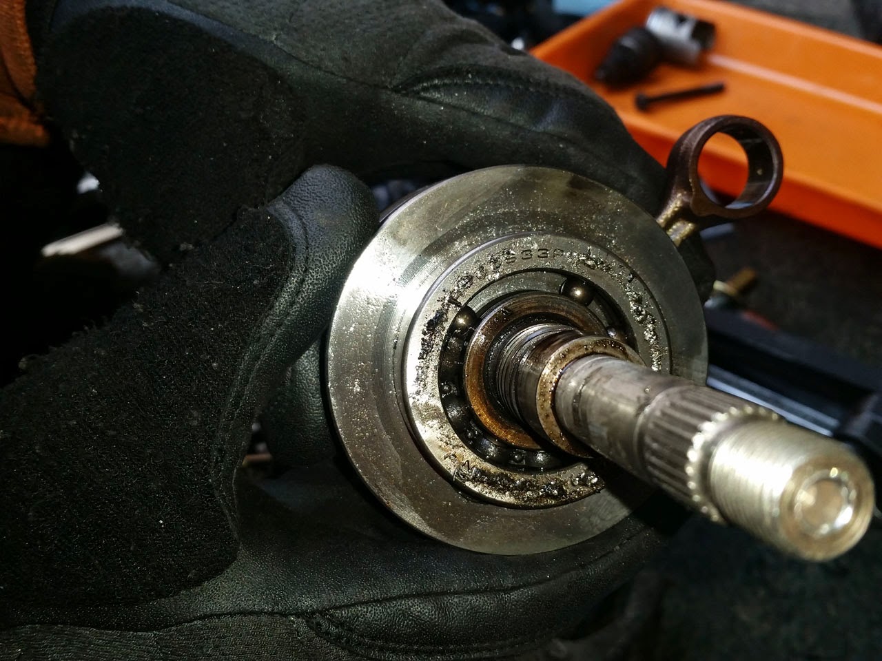 ライブディオ　AF34・AF35 クランクベアリング交換済みエンジン。　加工多数 ライブディオ AF34・AF35 クランクベアリング交換済みエンジン。 加工