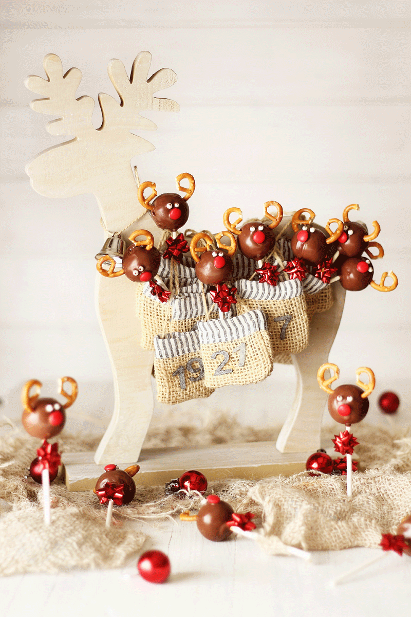 Kanela y Limón: Gallebolas / Renos de Navidad