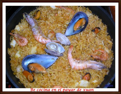 Fideua De Marisco