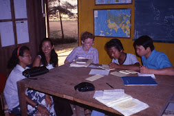Teaching in a Cambodian refugee camp in Thailand