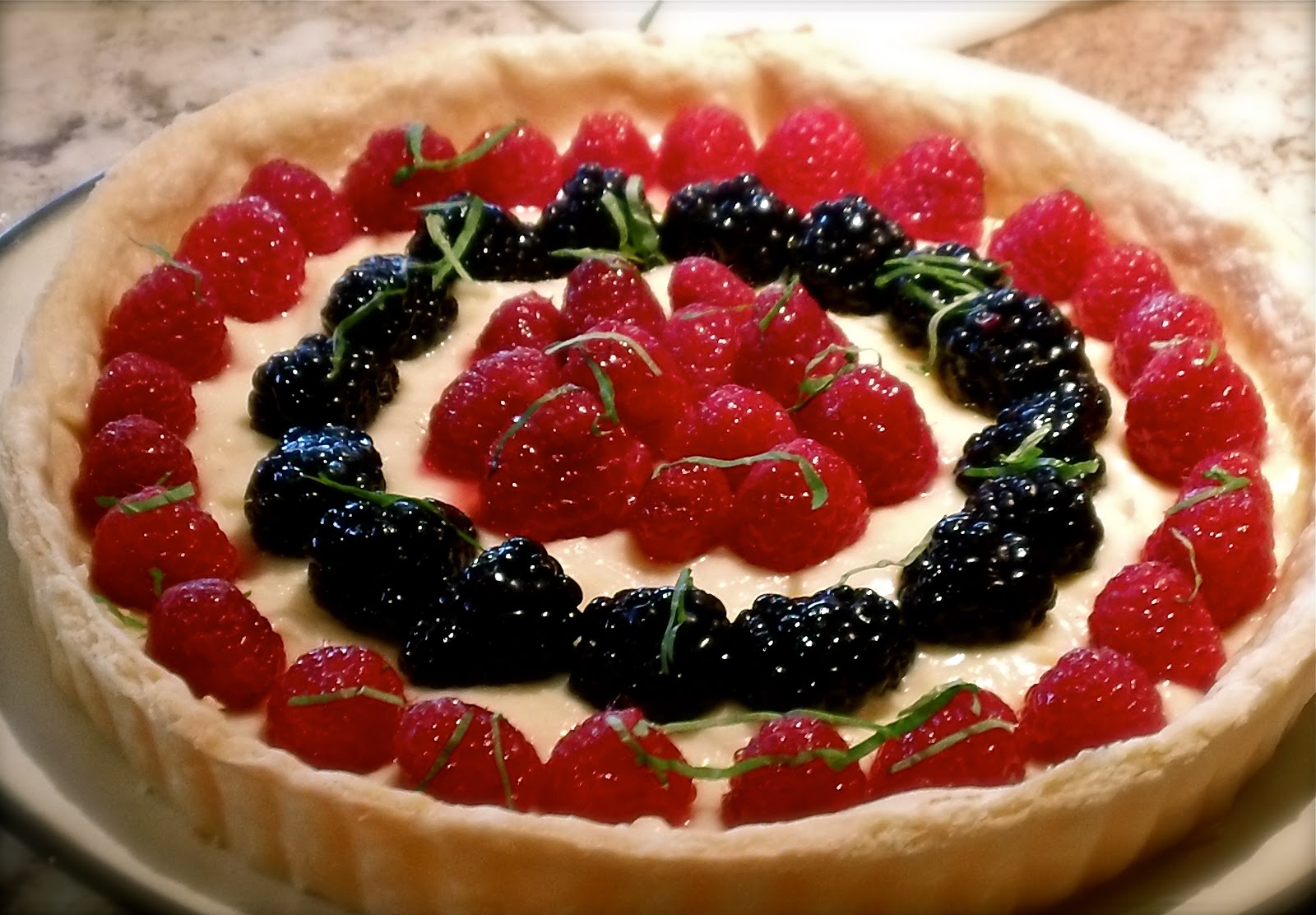 Sam and Heather French Berry Tart