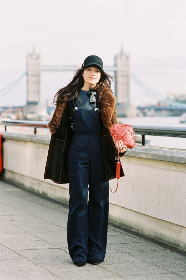 Vanessa Jackman London Fashion Week AW 2012...Overalls