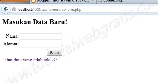 Membuat Nomor Halaman Pada Php | membuat nomor urut secara otomatis pada database mysql Membuat Nomor Halaman Pada Php | membuat nomor urut secara otomatis pada database mysql