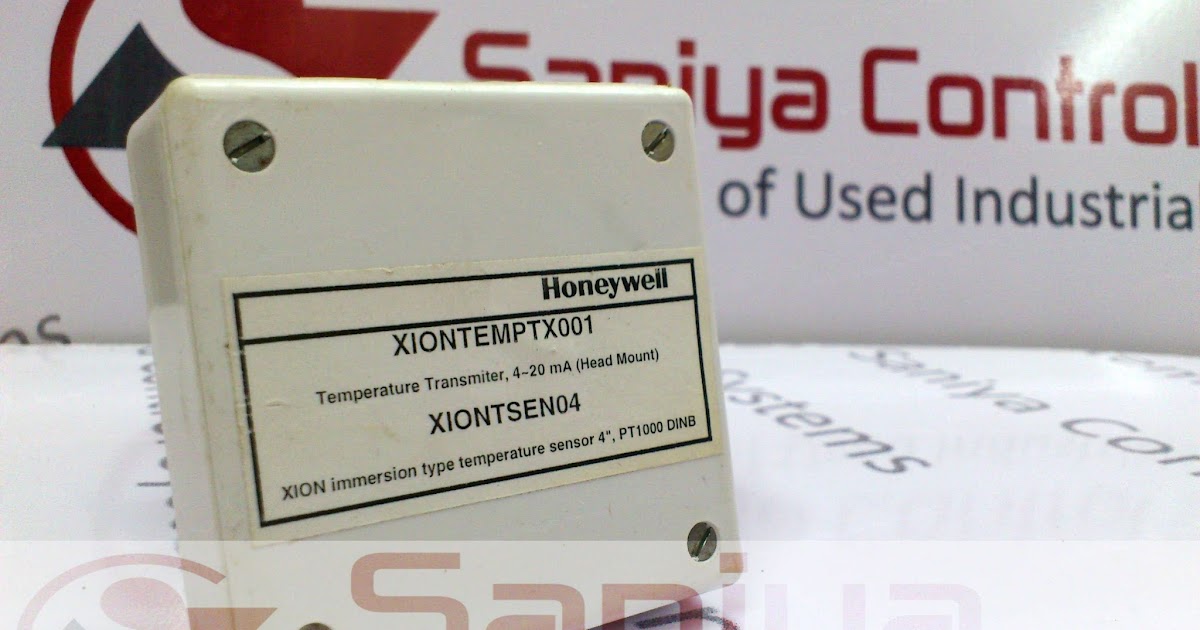 Saniya control systems Honeywell temperature transmitter PT1000