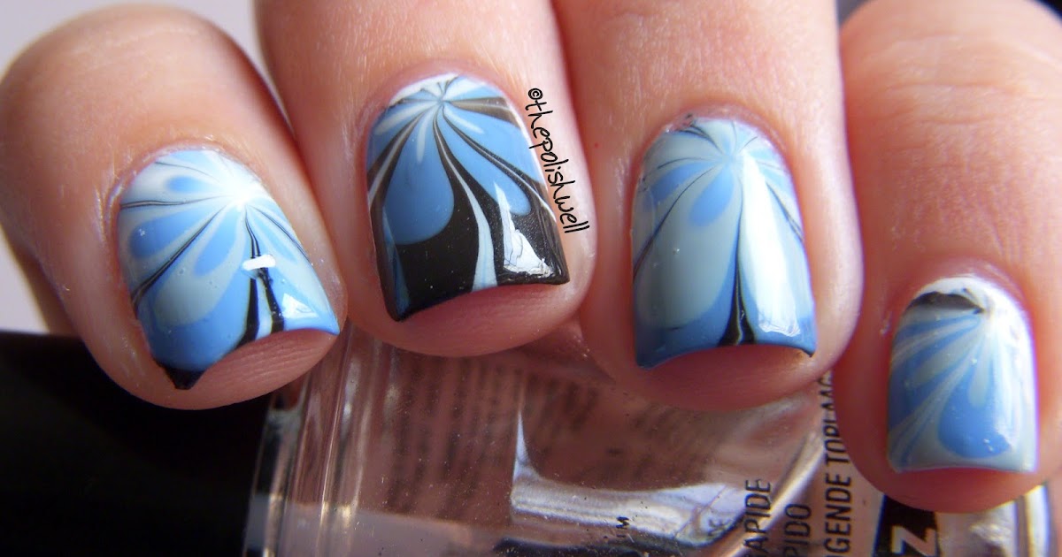 polish nail ideas floral