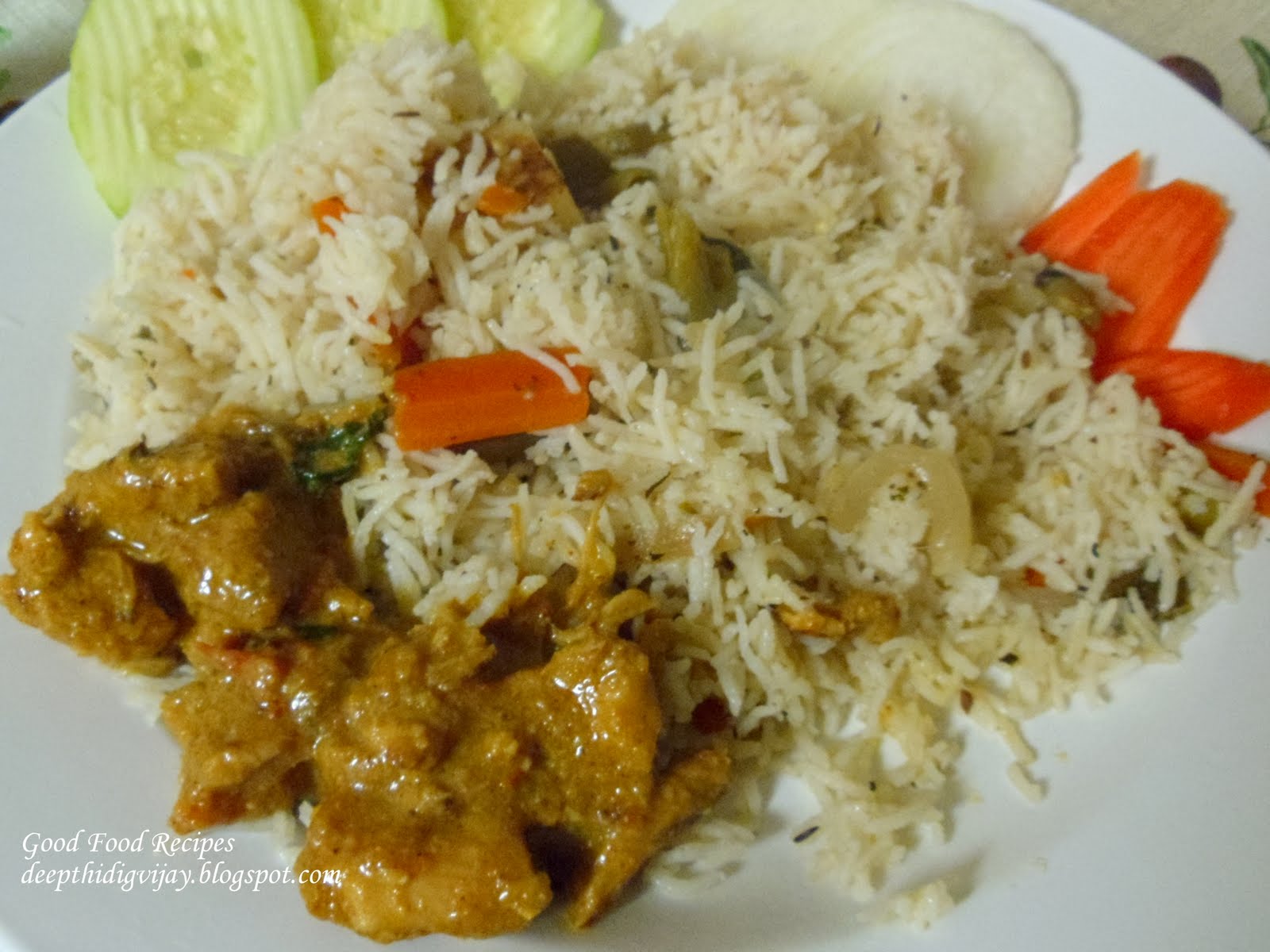 Chicken Coconut milk Curry