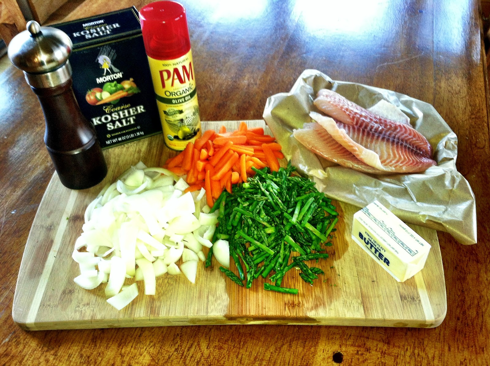 Cookin' in Heels Tinfoil Grilled Tilapia