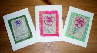 Sew Stitch Knit: Using my Handmade Silk Paper