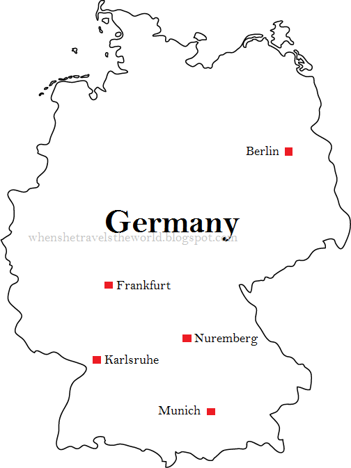 24 hours in Nuremberg When She Travels The World