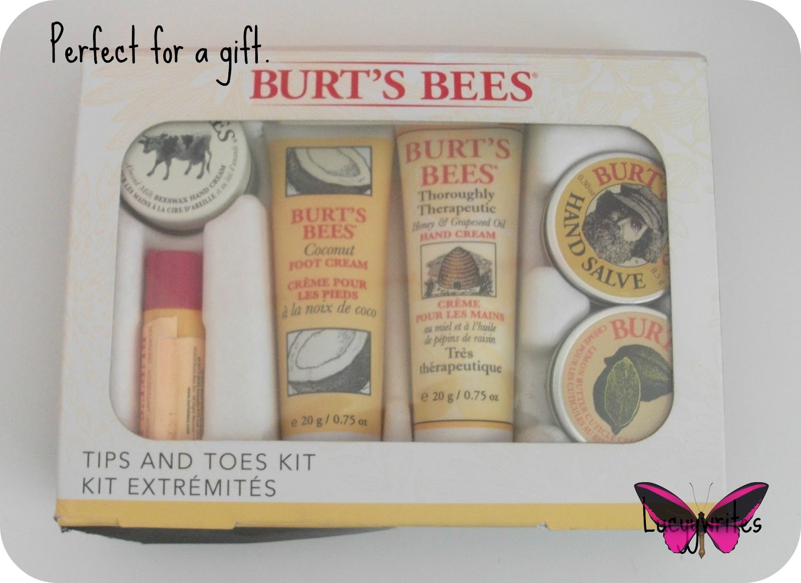 Burt's Bees // Tips & Toes Kit Lucyy Writes