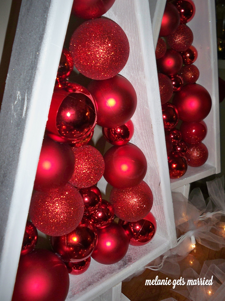 Melanie Gets Married Floating Ornament Christmas Trees Tutorial