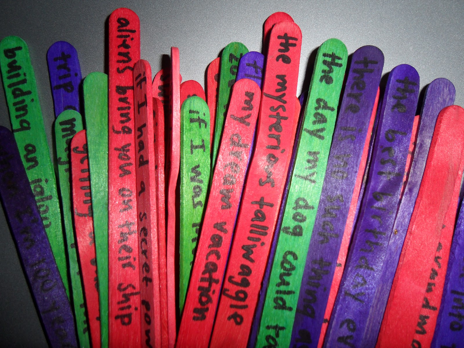 The Fabulous First Grade Student Story Ideas!