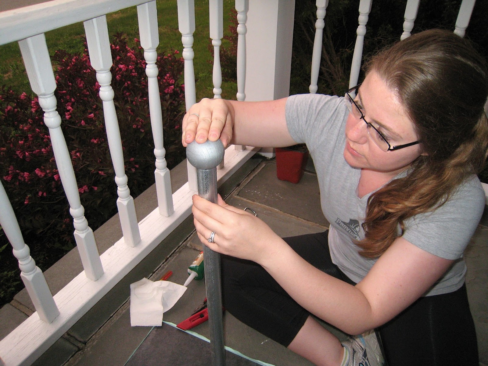 Rhody Life DIY Curtain Rod Finials