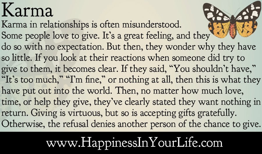 Love Karma Quotes. QuotesGram
