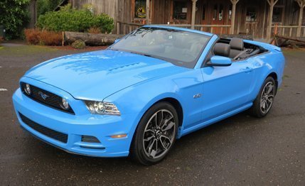 Light blue ford mustang convertible #7