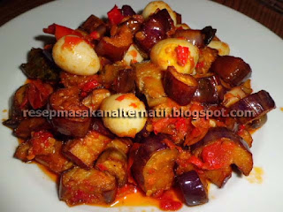 Balado Terong Ungu Resep Balado Terong Ungu