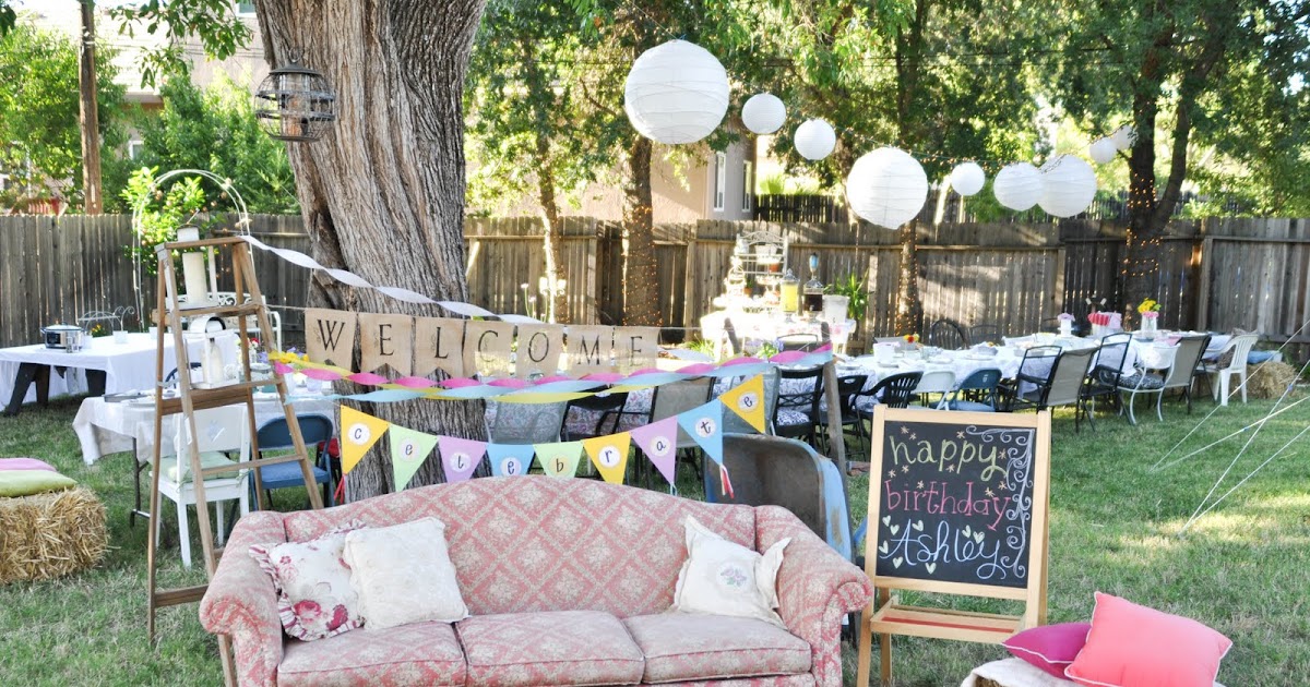 Domestic Fashionista Country Backyard Birthday Party Domestic Fashionista Country Backyard Birthday Party